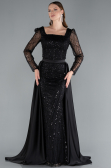 Robe de Soirée Longue Noir ABU4603