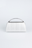 Sac de Soirée Luxe Coupe Au Laser Argent V349