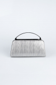 Sac de Soirée Luxe Coupe Au Laser Platine V349
