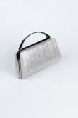 Sac de Soirée Luxe Coupe Au Laser Platine V349