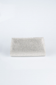 Sac de Soirée Luxe Plâtre Argent V451