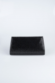 Sac de Soirée Luxe Plâtre Noir V451