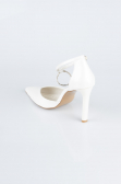 Stiletto Peau Blanc AB1139