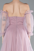 Robe De Soirée Longue Poudre ABU2076