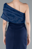 Robe de Cérémonie Midi Bleu Marine ABK2337