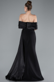 Robe Queue de Poisson Longue Noir ABU4920