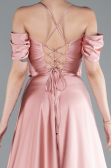 Robe De Soirée Satin Longue Pelure D'oignon ABU4703