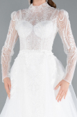 Robes de Mariage Longue Blanc ABG131