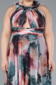 Robe De Soirée Grande Taille Longue Pelure D'oignon ABU4902
