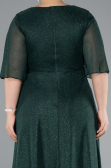 Robe Grande Taille Longue Émeraude ABU4887