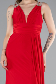 Robe de Soirée Longue Rouge ABU4967