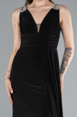 Robe de Soirée Longue Noir ABU4967