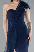 Robe de Soirée Longue Bleu Marine ABU4969