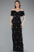 Robe de Soirée Longue Noir ABU4973
