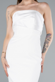 Tenue de Soirée Courte Blanc ABK2306
