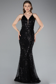 Robe de Soirée Longue Noir ABU4980
