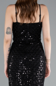 Robe de Soirée Longue Noir ABU4980