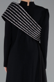 Robe De Soirée Grande Taille Longue Noir ABU4977