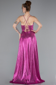 Robe de Soirée Longue Fushia ABU4996