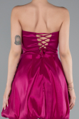 Robe de Cérémonie Mini Fushia ABK2360