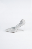 Stiletto Pierreux Argent AB1138
