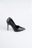 Stiletto Cuir Noir AB1140