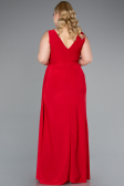 Robe De Soirée Grande Taille Longue Rouge ABU4968