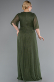 Robe Grande Taille Longue Kaki ABU4887