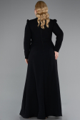 Robe De Soirée Grande Taille Longue Noir ABU4977