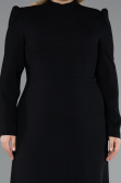 Robe De Soirée Grande Taille Longue Noir ABU4977