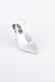 Stiletto Pierreux Argent MJ9002