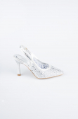 Stiletto Pierreux Argent MJ9002