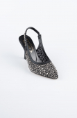 Stiletto Pierreux Noir MJ9002