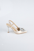 Chaussure de soirée Satin Vison MJ9005