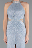 Robe De Soirée Longue Bleu clair ABU4324