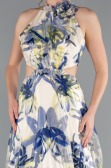 Robe de Soirée Longue Multicolore ABU4686