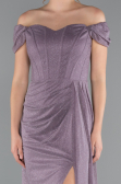Robe De Soirée Longue Lavande ABU3472