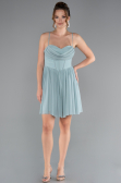 Robe de Cérémonie Courte Menthe ABK2365