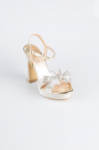 Chaussure de soirée Argenté Or MJC2331