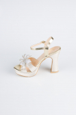 Chaussure de soirée Argenté Or MJC2331