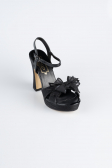 Chaussure de soirée Argenté Noir MJC2331