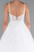 Robes de Mariage Longue Blanc ABG134