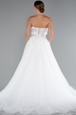 Robes de Mariage Longue Blanc ABG135
