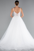 Robes de Mariage Longue Blanc ABG136