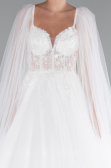 Robes de Mariage Longue Blanc ABG137