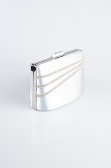 Sac De Soirée Luxe Satin Gris SH822