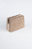 Sac de Soirée Luxe Pierreux Bronze KC701