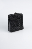 Sac de Soirée Luxe Pierreux Noir KC702