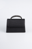 Sac De Soirée Luxe Noir-Platine SH844