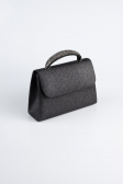Sac De Soirée Luxe Noir-Platine SH844